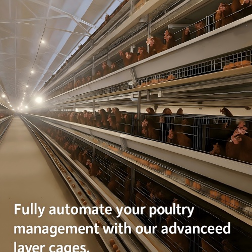 * **خودکار انڈے اکٹھا کرنے کا نظام** * **خودکار صفائی اور خشک کرنے کا نظام** * **خودکار پینے کے پانی کا نظام**