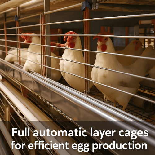 *جدید خودکار مرغی پرورش کے لیے اسٹیکنگ چکن کیج*